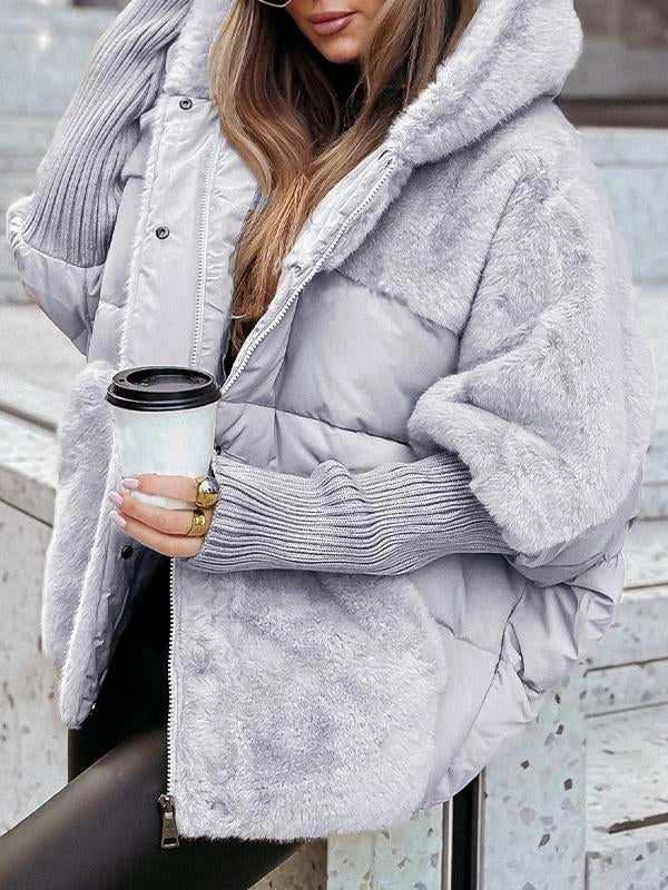 Jaqueta de inverno feminina casual e elegante, perfeita para agasalho e estilo no frio.