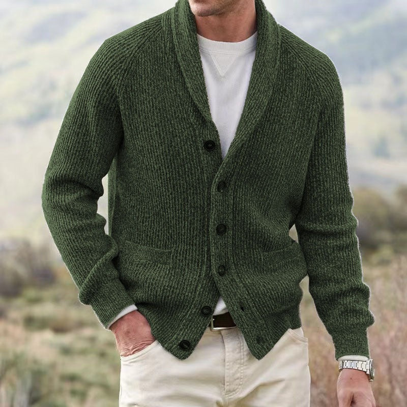 Casaco Masculino Winton: jaqueta elegante de estilo clássico e vintage. Perfeito para o outono/inverno com conforto.