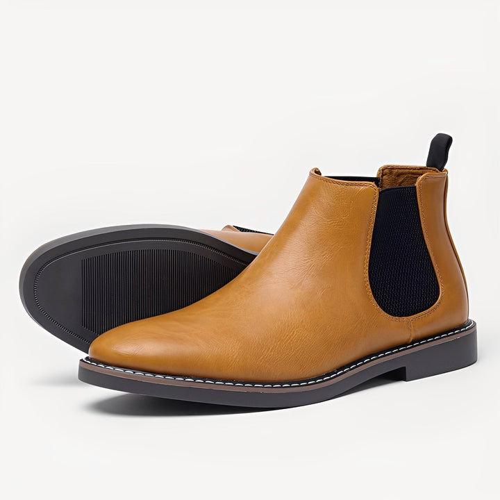 Botas Chelsea masculinas Clifton clássicas e confortáveis, ideais para estilo casual ou formal.
