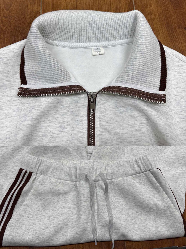 Moda conforto: conjunto Marietta com blusa e calças soltas, perfeito para o verão feminino.