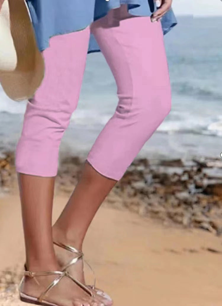 Confortáveis leggings femininas Lunara, ideais para o dia a dia e atividades desportivas.