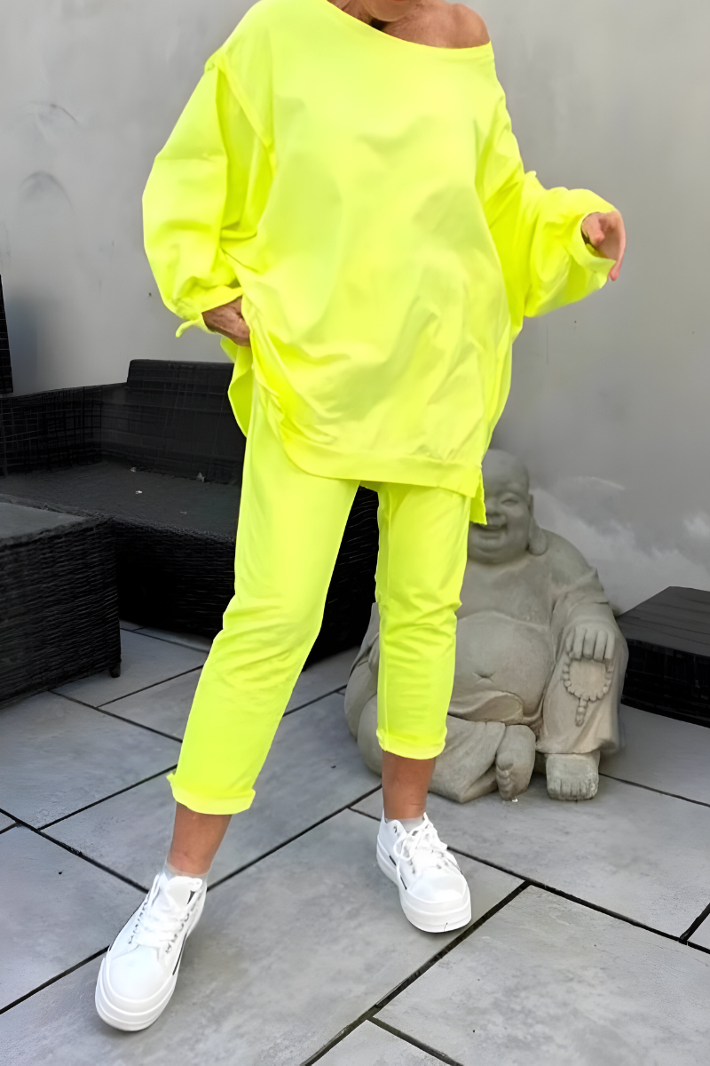 Roupa lounge feminina versátil para bem-estar e estilo casual. Conforto moderno para o dia a dia.