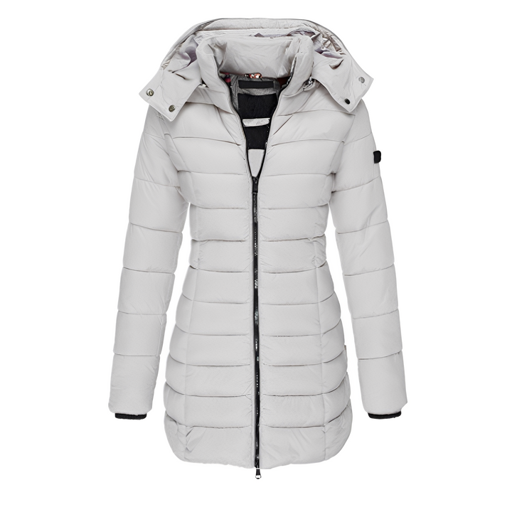 Casaco feminino para inverno, jaqueta quente e macia. Conforto essencial para o frio, com design moderno e elegante.