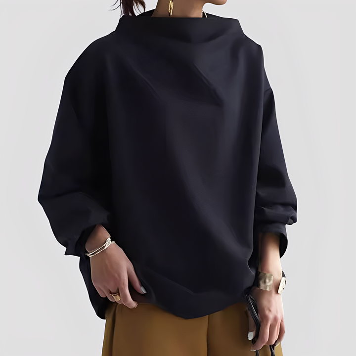 Suéter feminino para o inverno. Pulôver de tricô, moda casual e elegante. Conforto e estilo para o dia a dia.