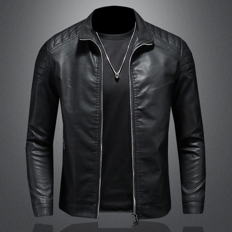 Jaqueta Masculina Wendell slim fit azul, ideal para um estilo casual elegante e máximo conforto.
