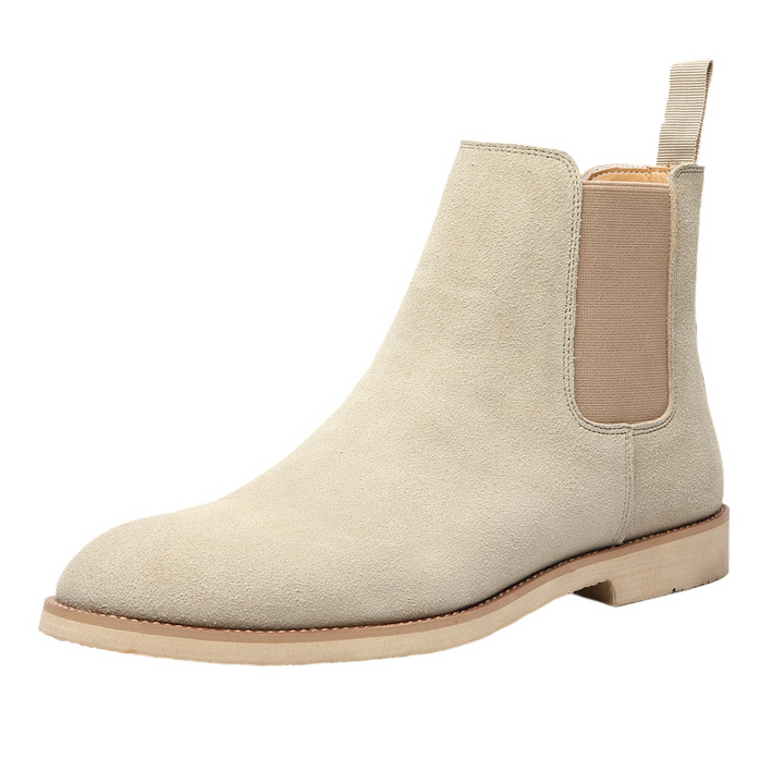 Botas Chelsea masculinas em estilo clássico. Conforto e sofisticação para o homem moderno.