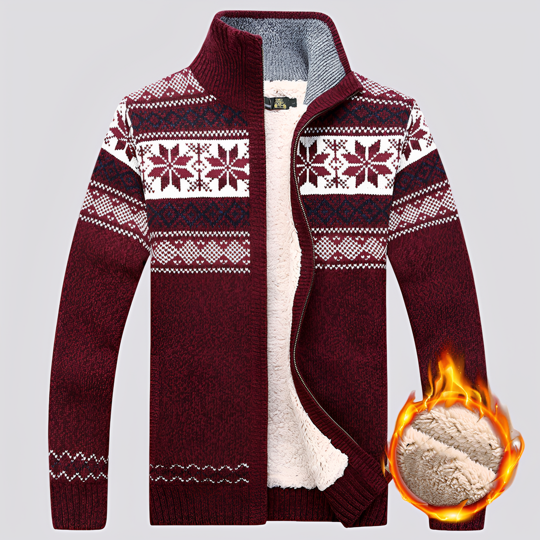 Pulôver masculino aconchegante para inverno, ideal contra o frio. Camisola quente e estilosa para conforto casual.