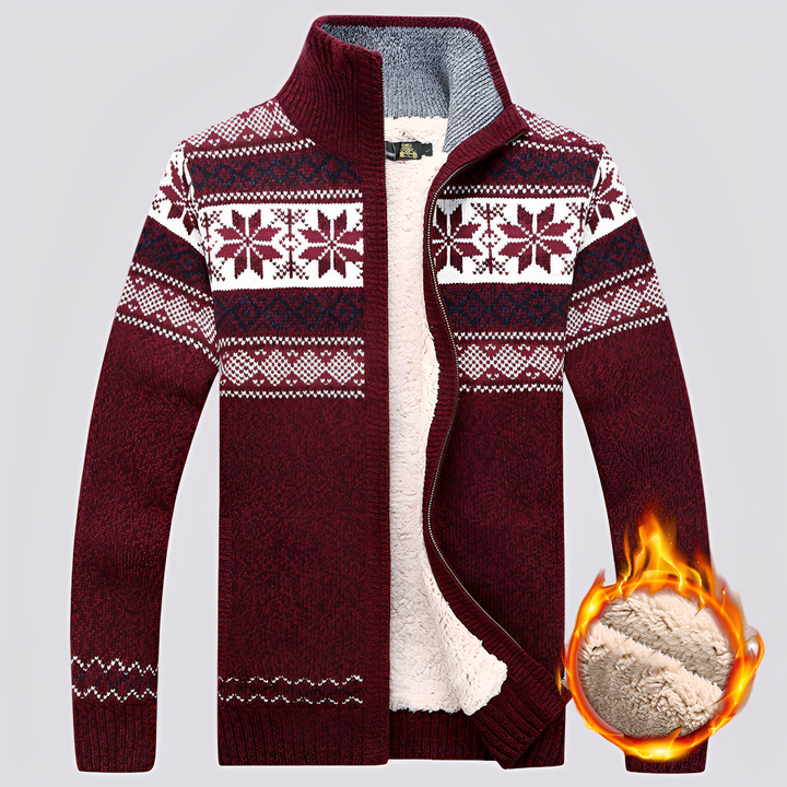 Pulôver masculino aconchegante para inverno, ideal contra o frio. Camisola quente e estilosa para conforto casual.