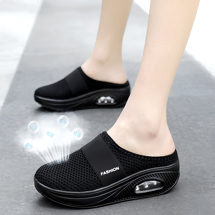 Calçado feminino casual de conforto diário, estilo moderno e versátil para longas caminhadas.