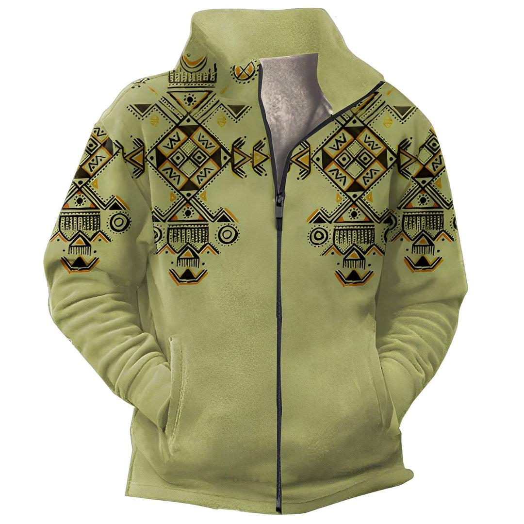 Casaco de inverno masculino para exterior, versátil para caminhada, acampar e uso casual.