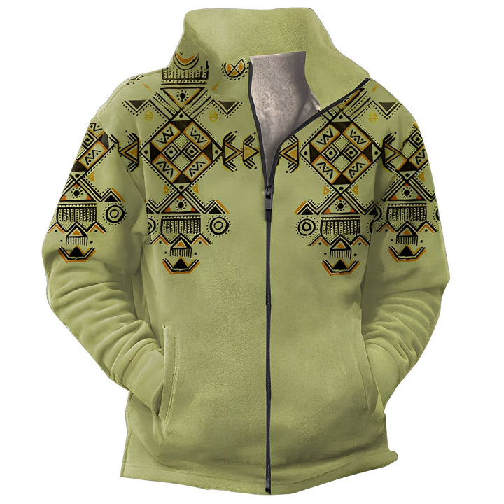 Casaco de inverno masculino para exterior, versátil para caminhada, acampar e uso casual.