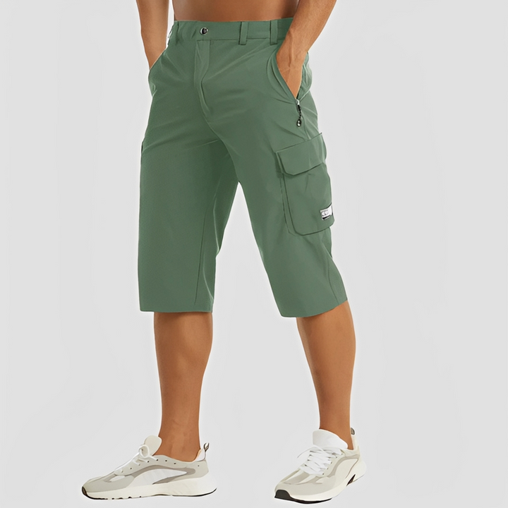 Shorts masculino de verão, estilo descontraído e casual. Peça chave para moda masculina e conforto no dia a dia.
