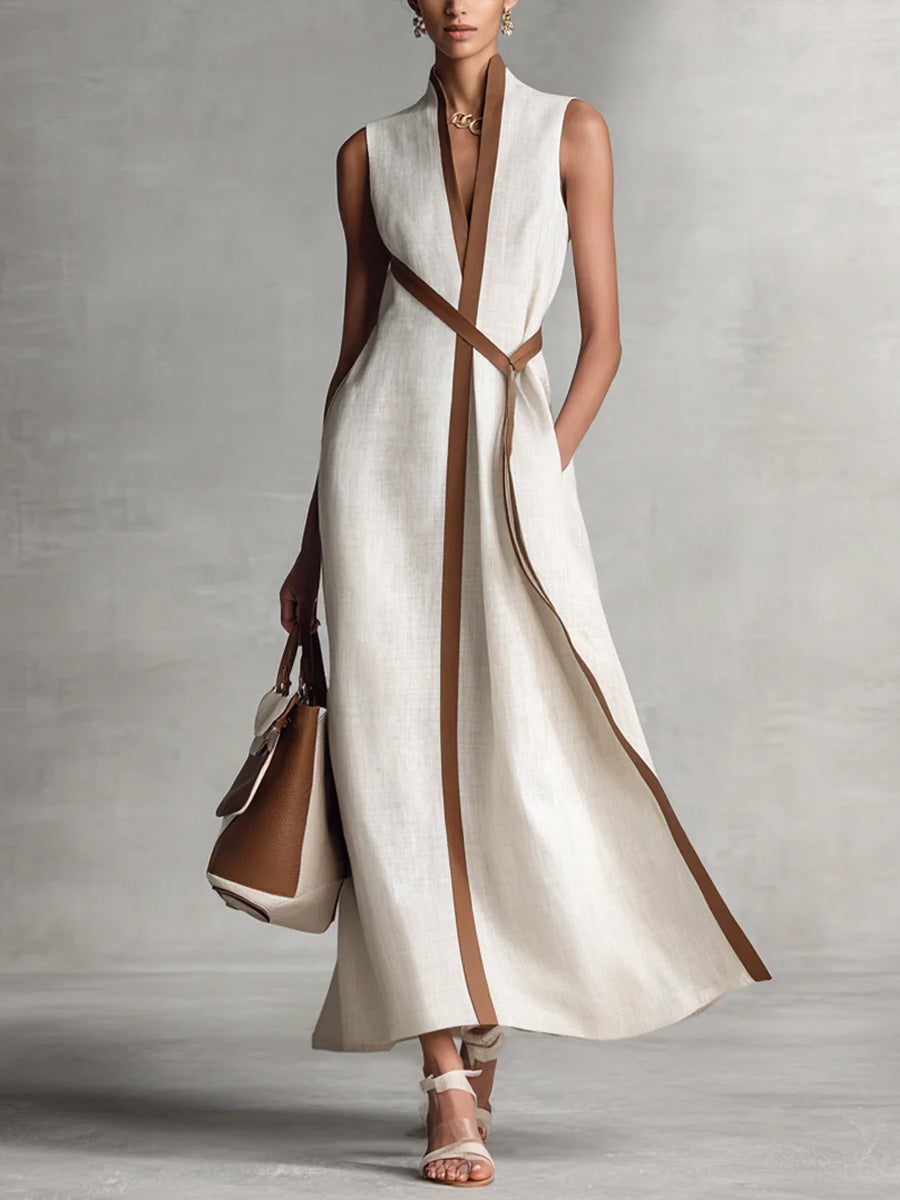 Vestido de verão casual Elira para mulher, perfeito para um estilo leve e confortável. Roupa versátil com cores vivas.