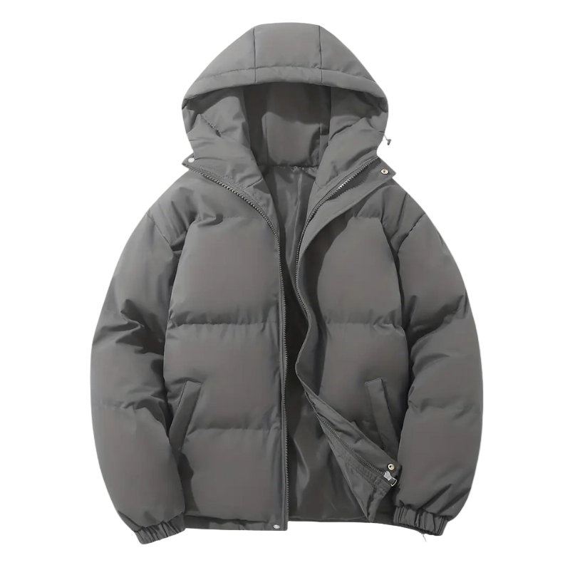 Puffer masculino Lennard, jaqueta de inverno versátil. Ótima roupa de frio, agasalho esportivo.