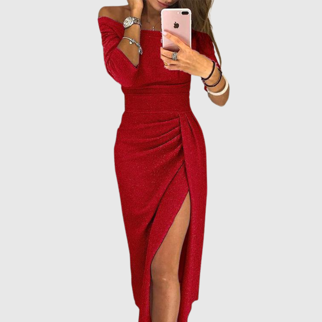 Vestido maxi halter feminino casual e confortável para o verão, com caimento fluido e estilo chic.