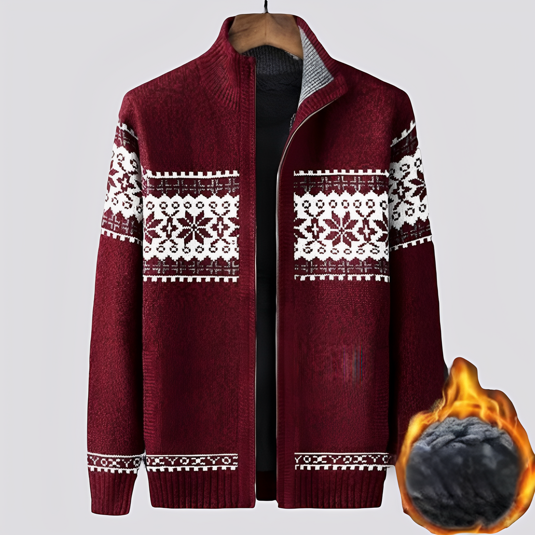 Agasalho pulôver masculino aconchegante de inverno. Camisola quente e felpuda para o frio, ideal para estilo casual e conforto.