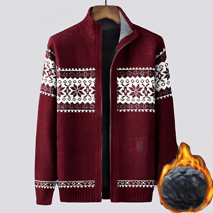 Agasalho pulôver masculino aconchegante de inverno. Camisola quente e felpuda para o frio, ideal para estilo casual e conforto.