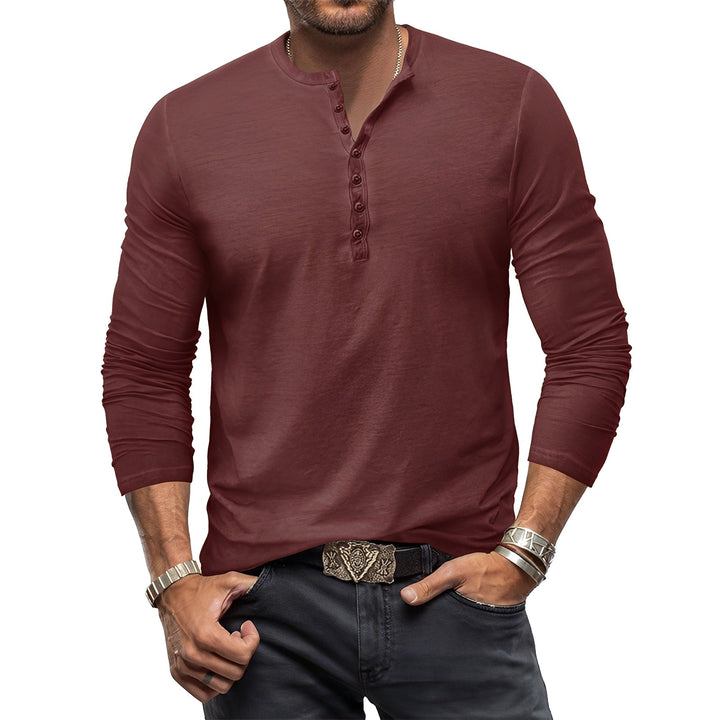 Camisa masculina clássica, estilo versátil para o dia a dia e ocasiões sociais. Conforto duradouro.