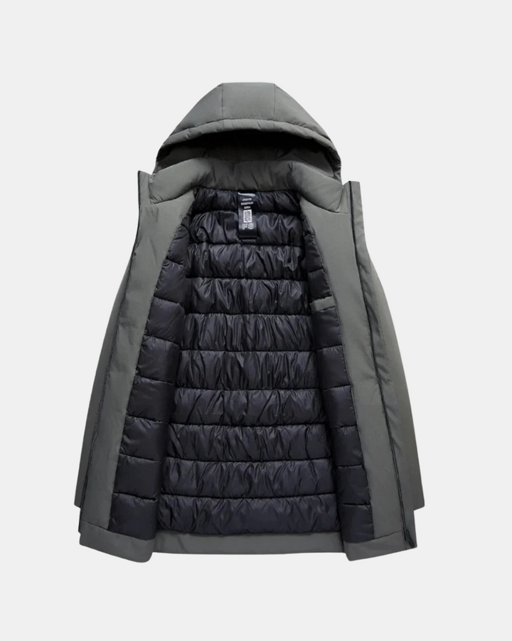 Casaco de inverno masculino, agasalho premium e elegante. Roupa de frio versátil, perfeita para a moda masculina.