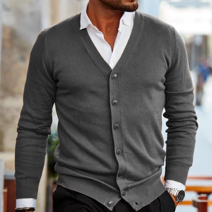 Suéter masculino Aamir, design clássico e aconchegante, perfeito para dias frios e look masculino.