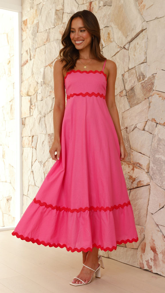 Vestido longo de alça feminino, peça-chave para o verão.