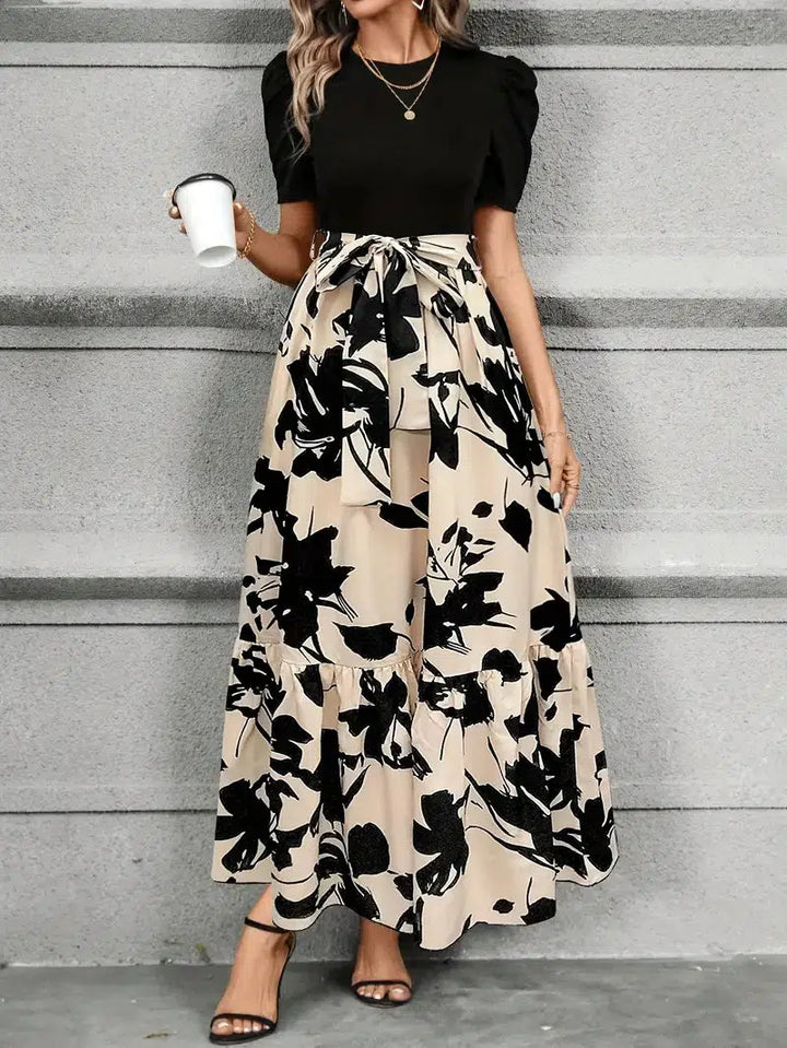 Vestido longo casual feminino, super fluido e confortável. Peça essencial para um look elegante de verão.