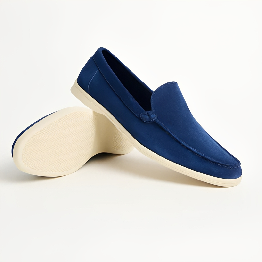 Sapatos masculinos casuais com sola confortável, design slip-on para conforto diário e estilo de verão.