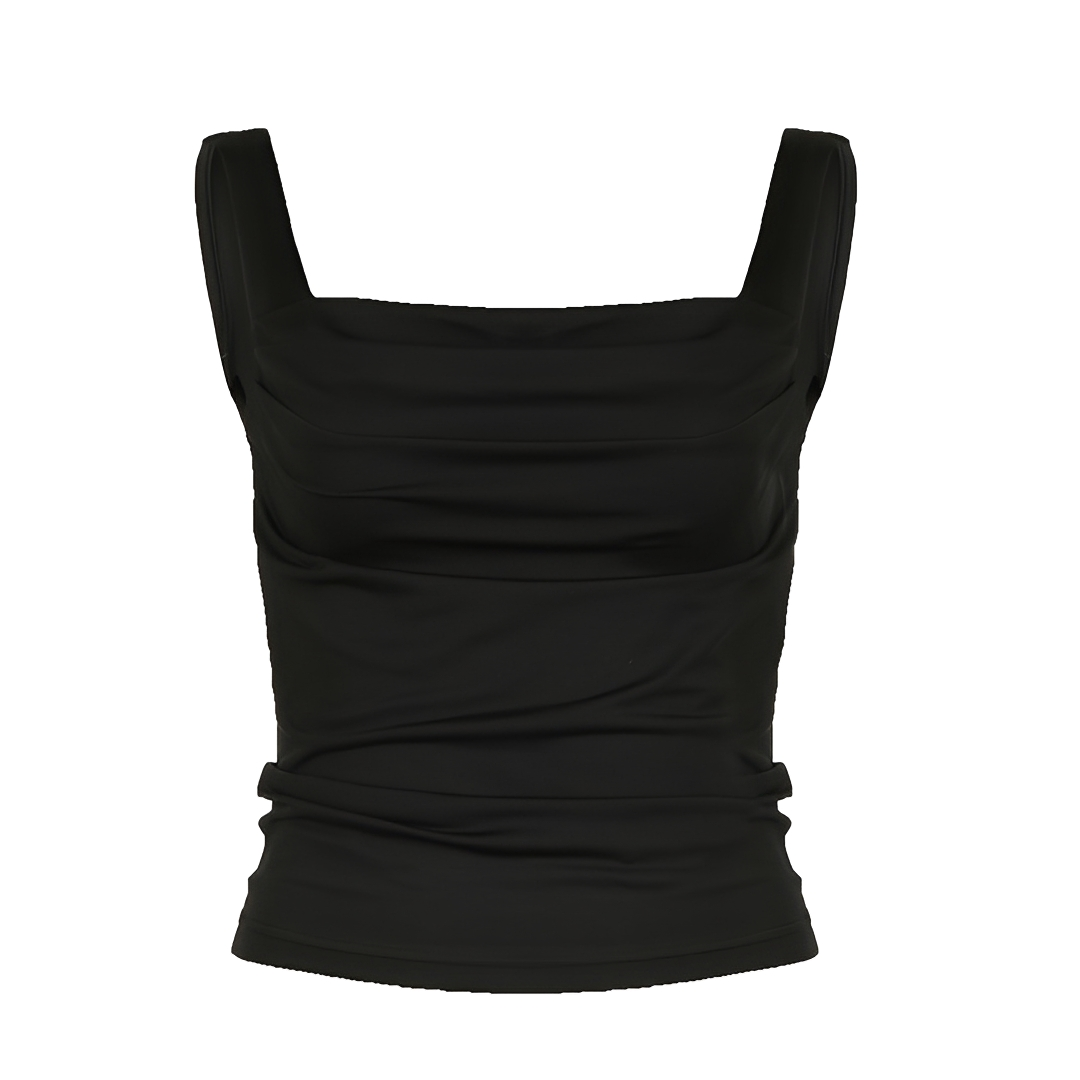 Cami sólido feminino, blusa de verão versátil. Top regata para estilo casual, básico e elegante para qualquer ocasião.