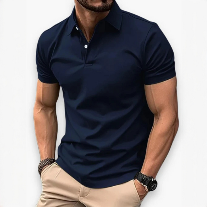 Polo masculina de verão, peça chave para um estilo masculino com frescor e elegância em qualquer ocasião.