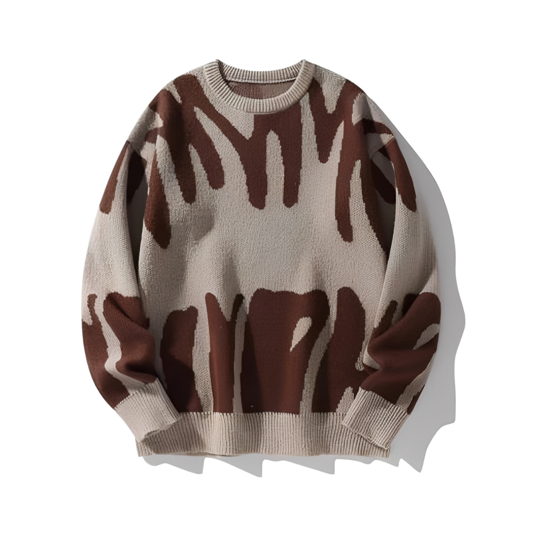 Camisola masculina confortável para o dia a dia. Pulôver aquecido e com estilo para outono/inverno casual.