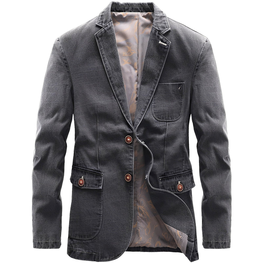 Jaqueta masculina casual versátil, ideal para looks diários e estilo moderno em diversas ocasiões.