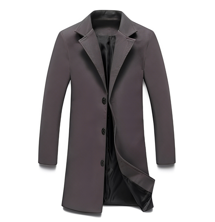 Sobretudo masculino elegante para o inverno. Um agasalho formal que une estilo e conforto na moda social.