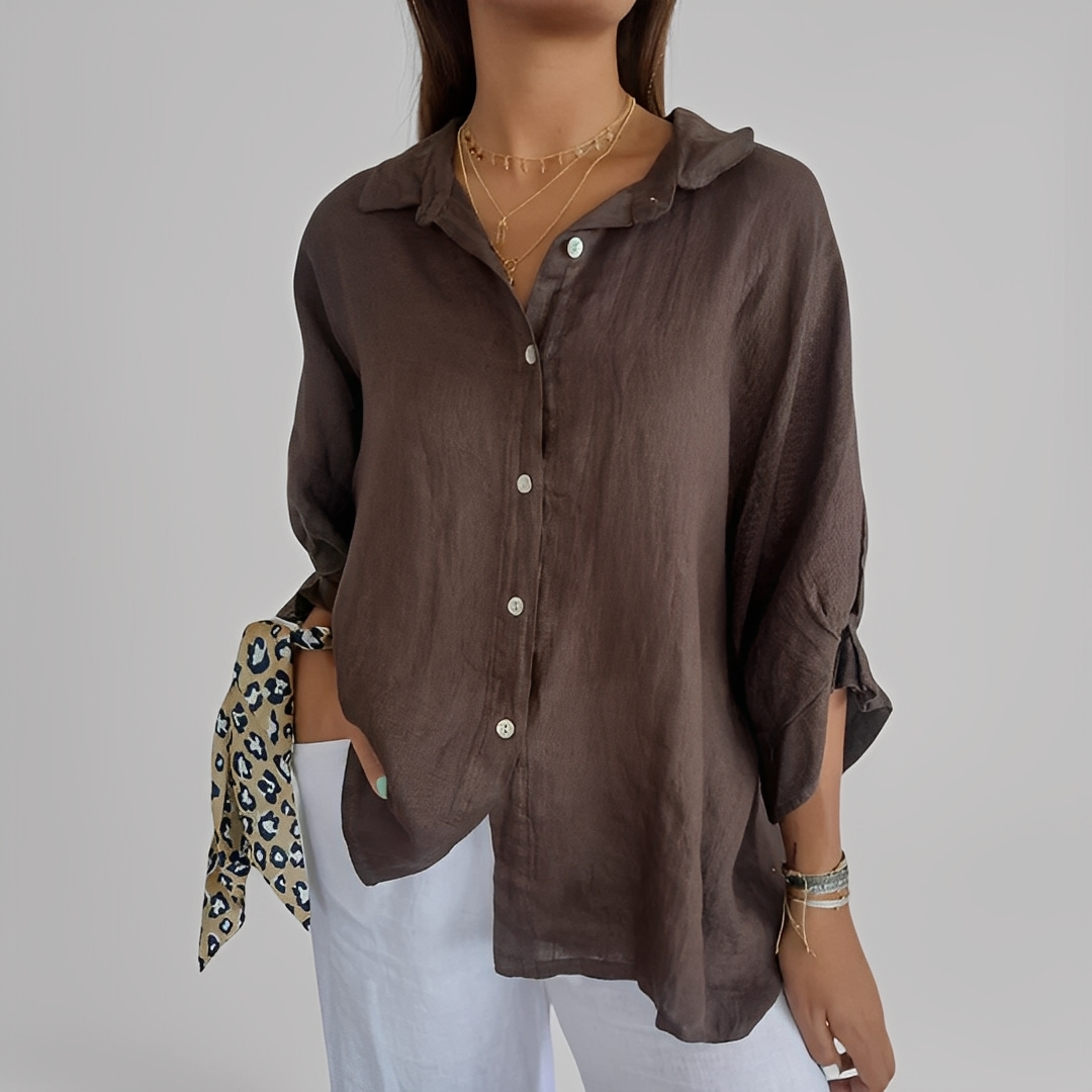 Blusa feminina manga longa em cores variadas. Elegância e conforto para moda casual ou roupa de trabalho.