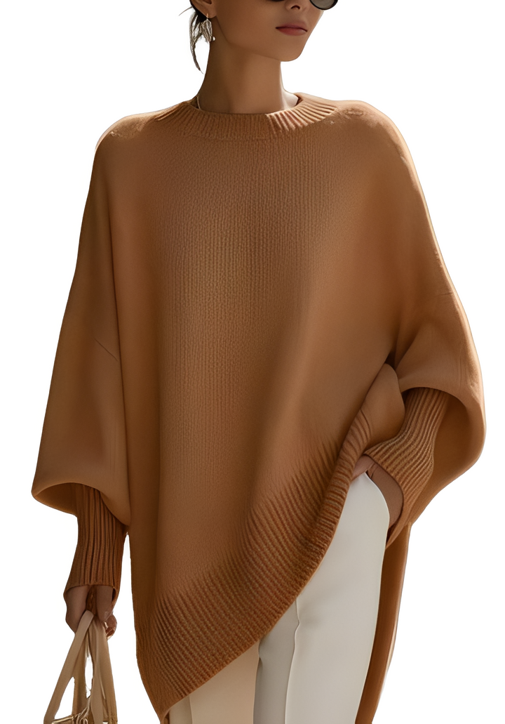 Tricot feminino oversize Pamella: tendência de moda inverno. Conforto e versatilidade para seu guarda-roupa.
