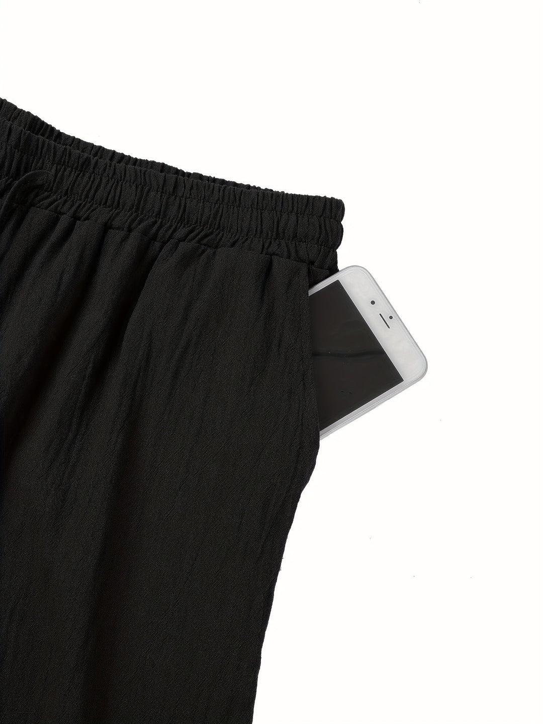 Moda casual masculina: calças leves e confortáveis para o homem moderno, estilo verão.