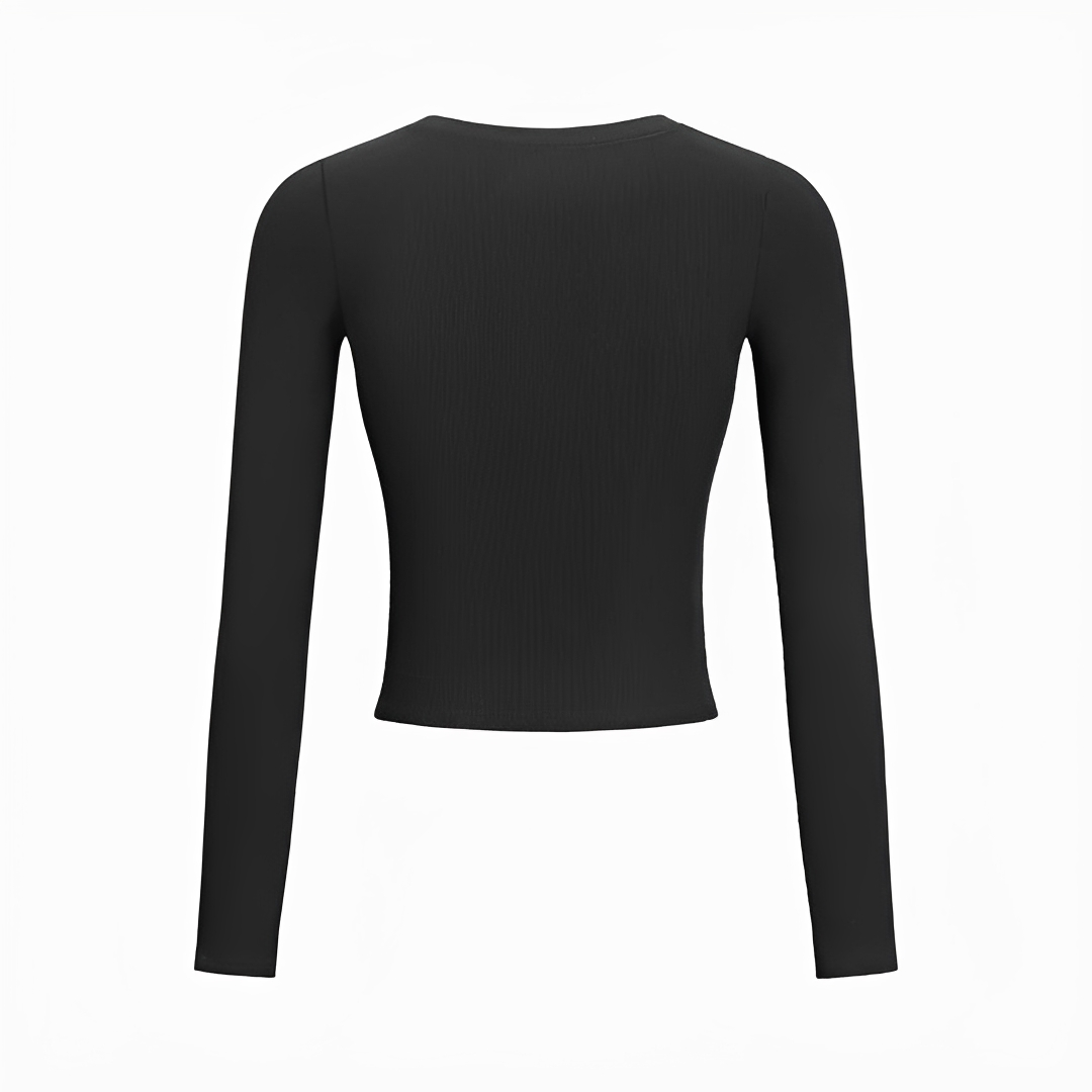 Moda feminina: Camisa de manga longa elegante e versátil. Estilo moderno para trabalho ou lazer. Blusa casual chic.