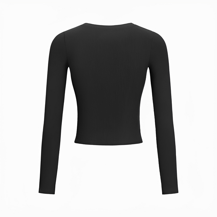Moda feminina: Camisa de manga longa elegante e versátil. Estilo moderno para trabalho ou lazer. Blusa casual chic.