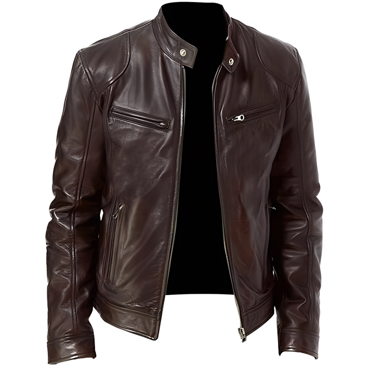 Jaqueta masculina slim fit, estilo casual chic. Casaco moderno e confortável para outono inverno.
