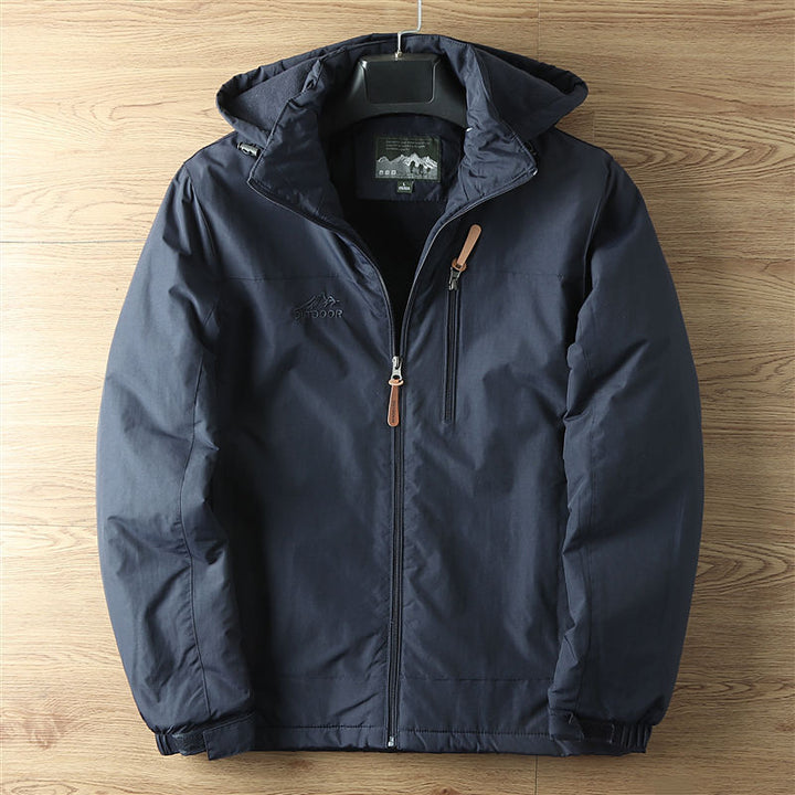 Roupa masculina Randolf: Casaco de outono inverno com estilo casual. Ideal para o dia a dia e vestuário exterior.