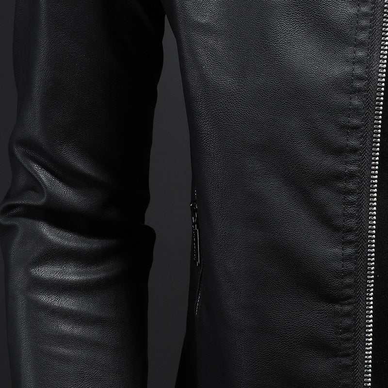 Jaqueta Masculina Wendell azul, slim fit elegante, oferecendo conforto e moda para o seu dia a dia.