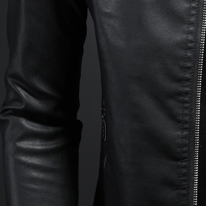 Jaqueta Masculina Wendell azul, slim fit elegante, oferecendo conforto e moda para o seu dia a dia.