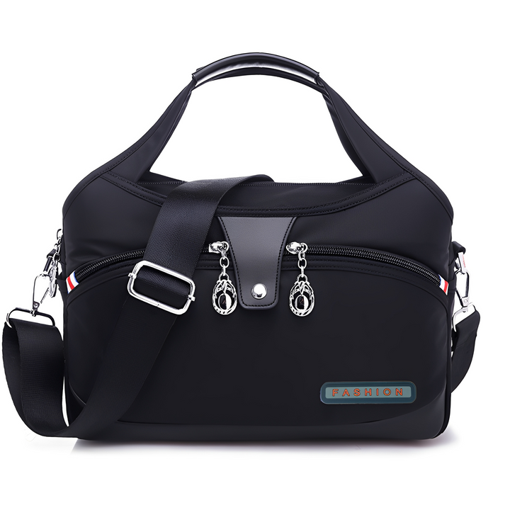 Bolsa tiracolo Alina em couro PU, acessório feminino prático e elegante. Ideal para o dia a dia.