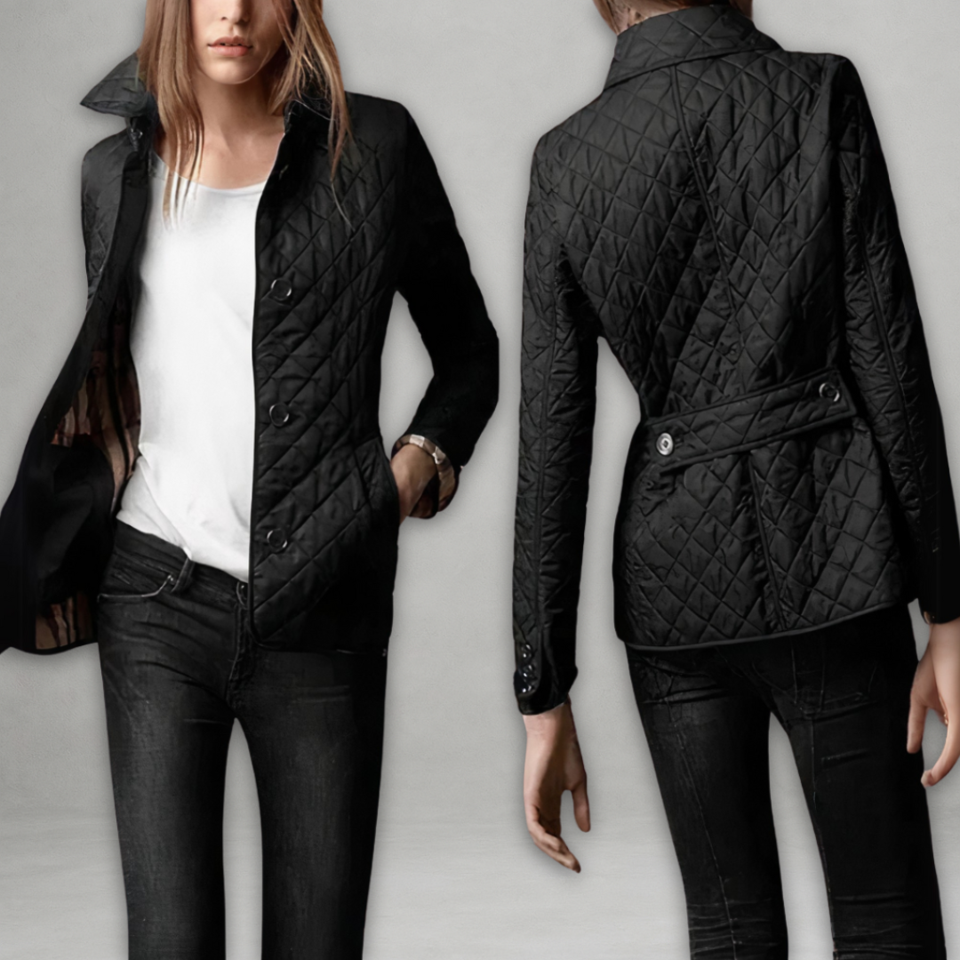 Jaqueta feminina de primavera leve e moderna, com design elegante, ideal para um look casual e versátil. [[lstfy-media:4]]