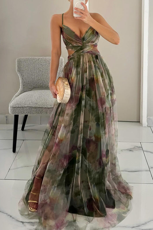 Vestido longo floral feminino confortável, estilo casual e elegante para a mulher moderna.