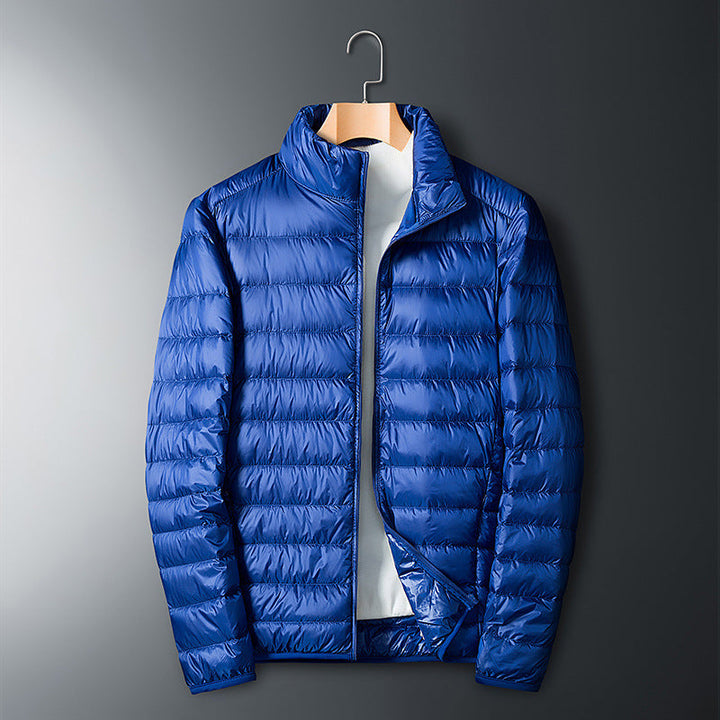 Jaqueta masculina versátil, perfeita para moda inverno, conforto e looks casuais.