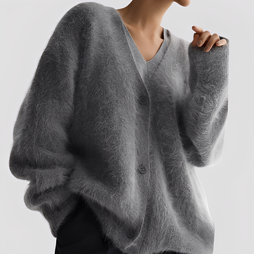 Pulôver feminino Lavena elegante e versátil. Perfeito para moda outono/inverno casual.