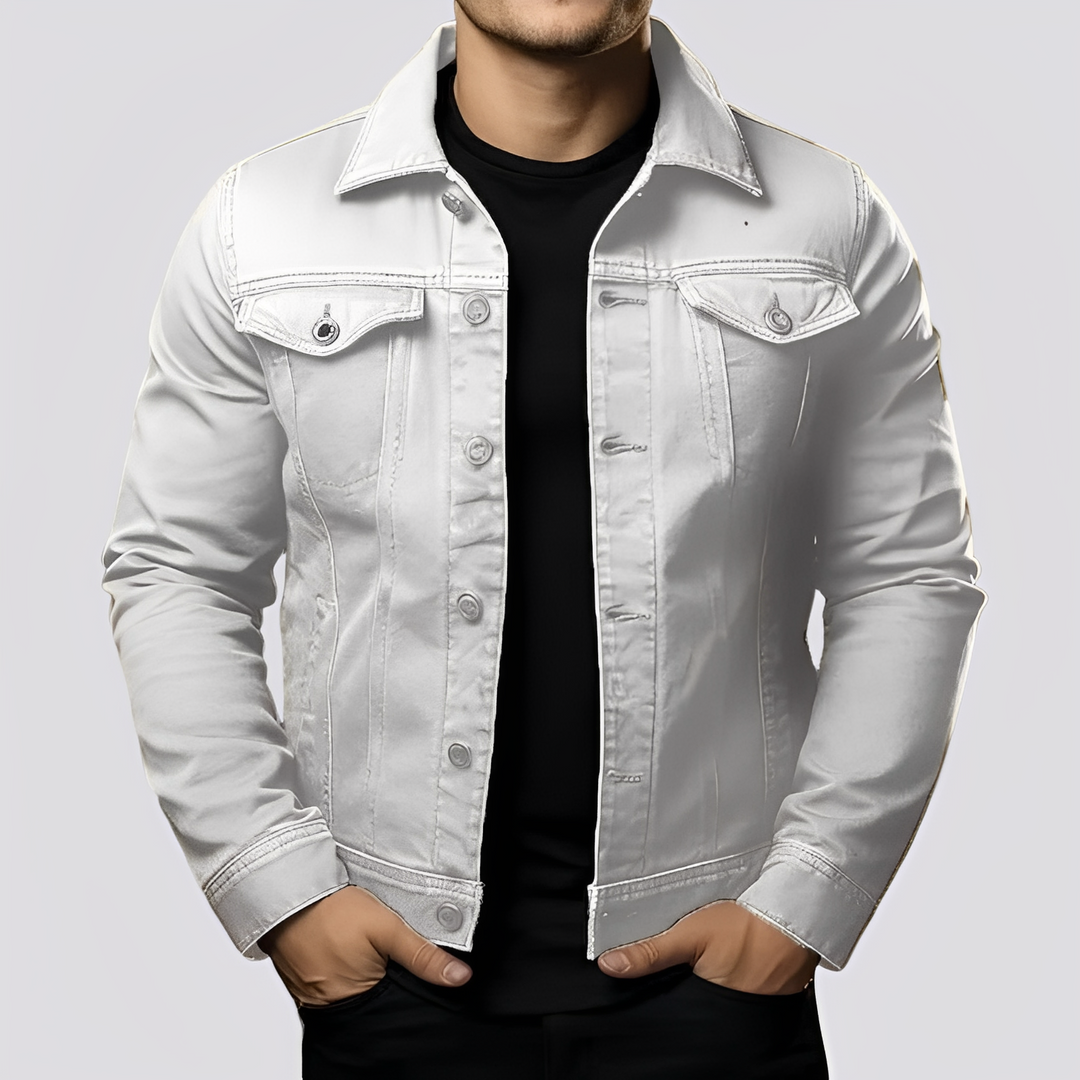Jaqueta masculina casual para roupa dia a dia, estilo atemporal que nunca sai de moda. Agasalho masculino versátil.