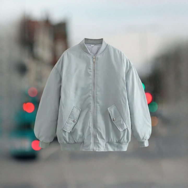 Look casual: jaqueta bomber feminina oversized estilosa, tendência e aconchegante para o inverno e dia a dia.