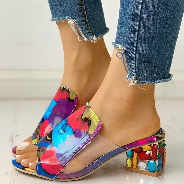 Calçado feminino de salto alto para confiança diária, sandálias elegantes ideais para moda versátil.