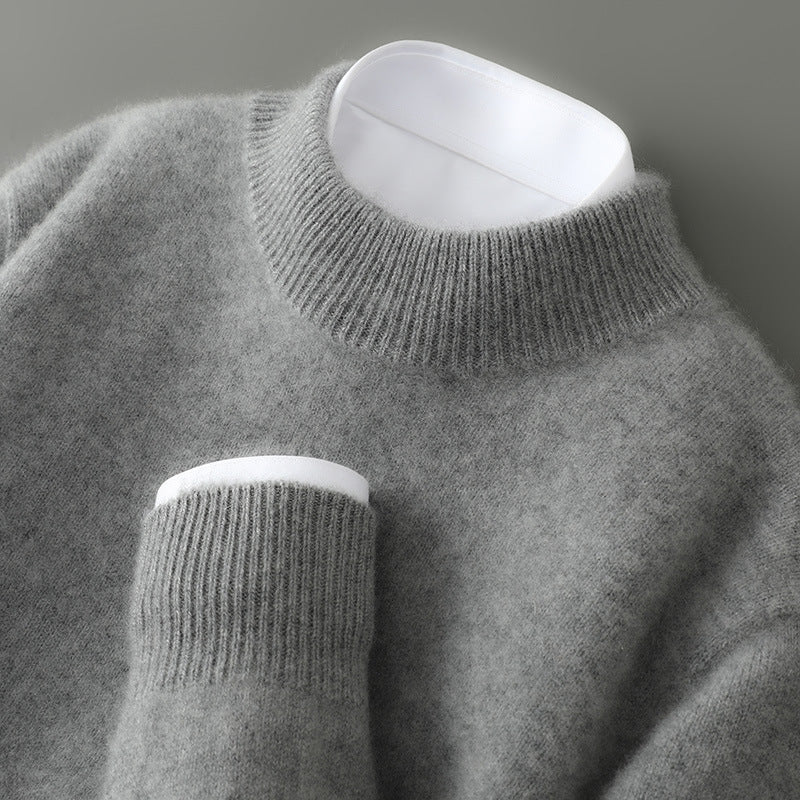 Suéter masculino estilo retrô, perfeito para o inverno e dias frios, muito confortável.